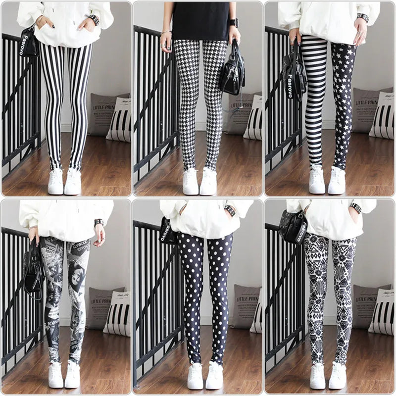 Casual and Colorful Fashion Leggings