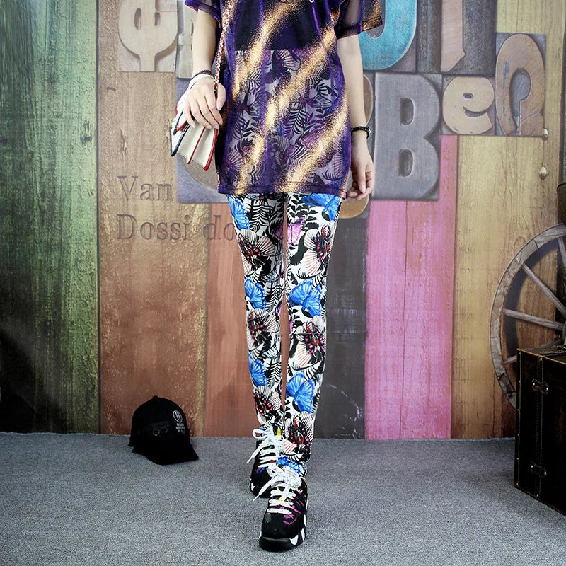 Casual and Colorful Fashion Leggings