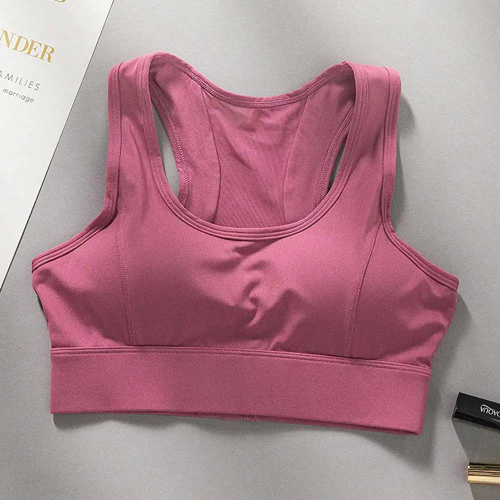 Breathable Padded Push Up Sports Bra