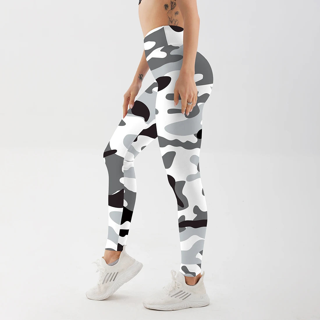 Camouflage Pattern Workout Leggings