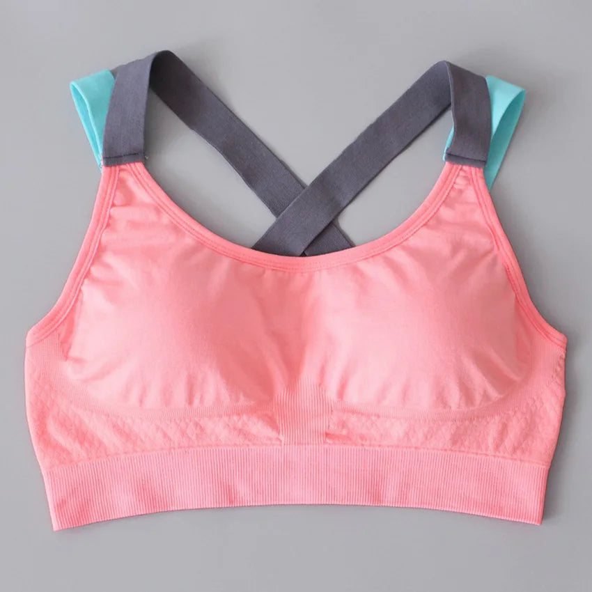 Breathable Push Up Sports Bra