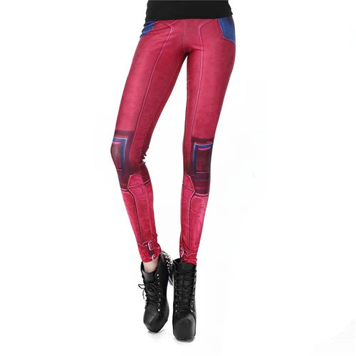 Leather Harley Quinn Leggings