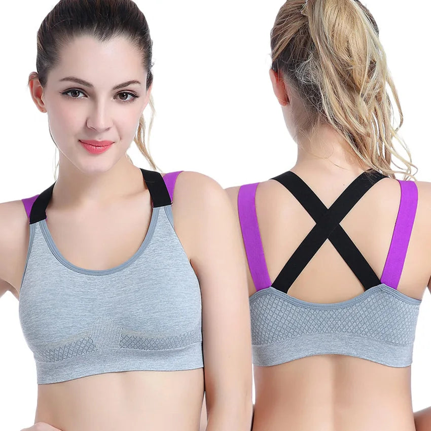 Breathable Push Up Sports Bra