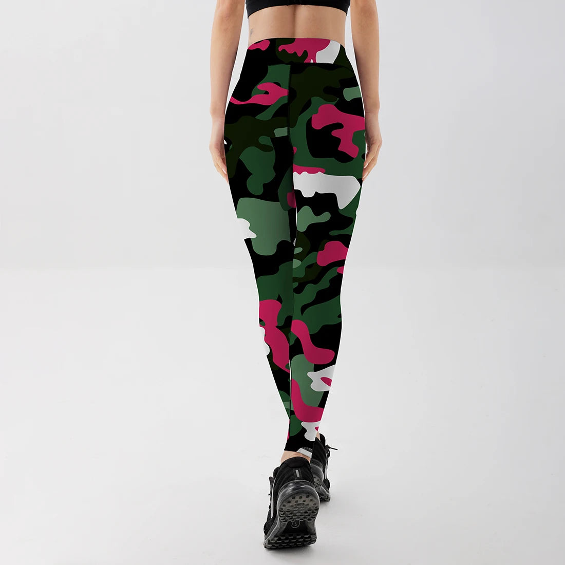 Camouflage Pattern Workout Leggings