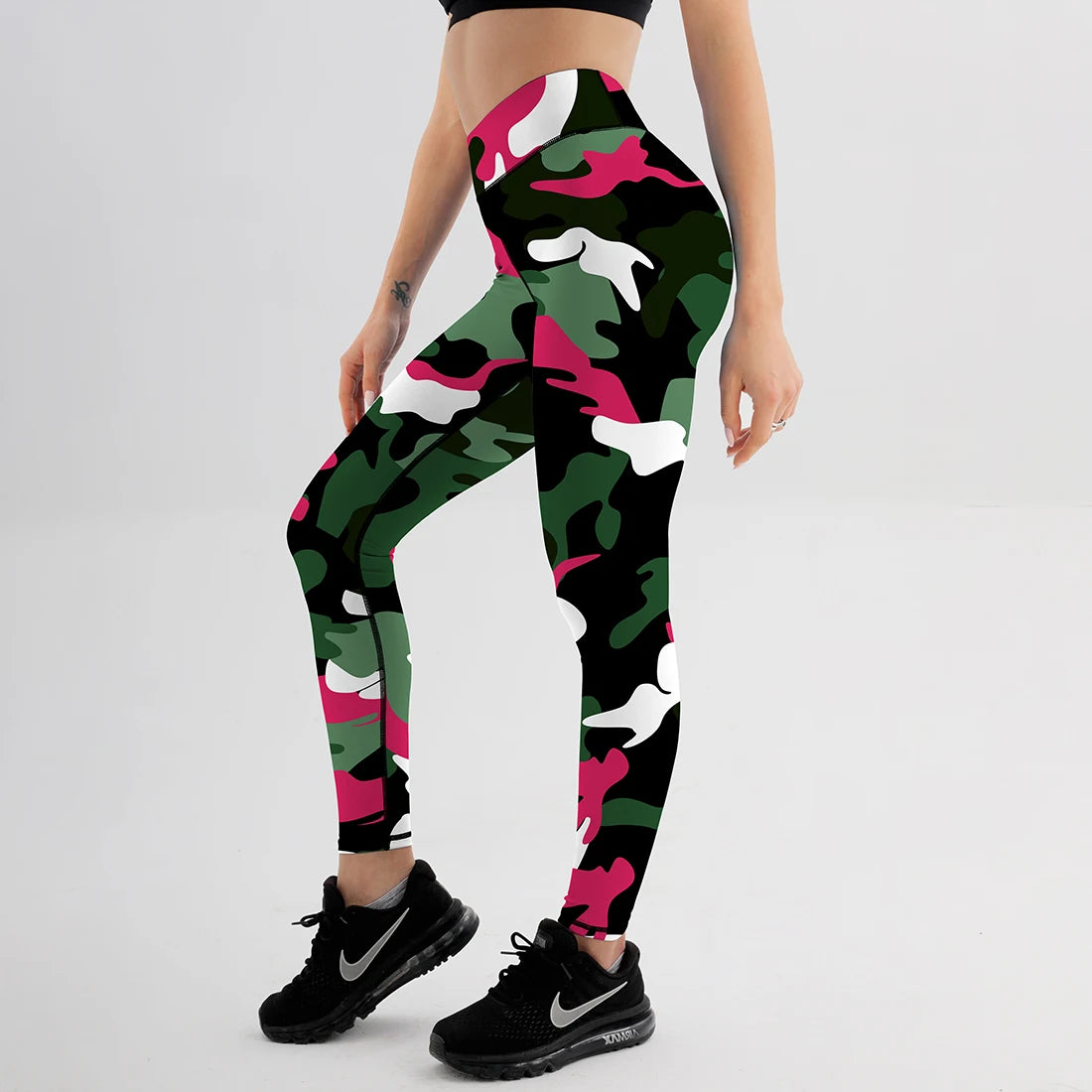 Camouflage Pattern Workout Leggings