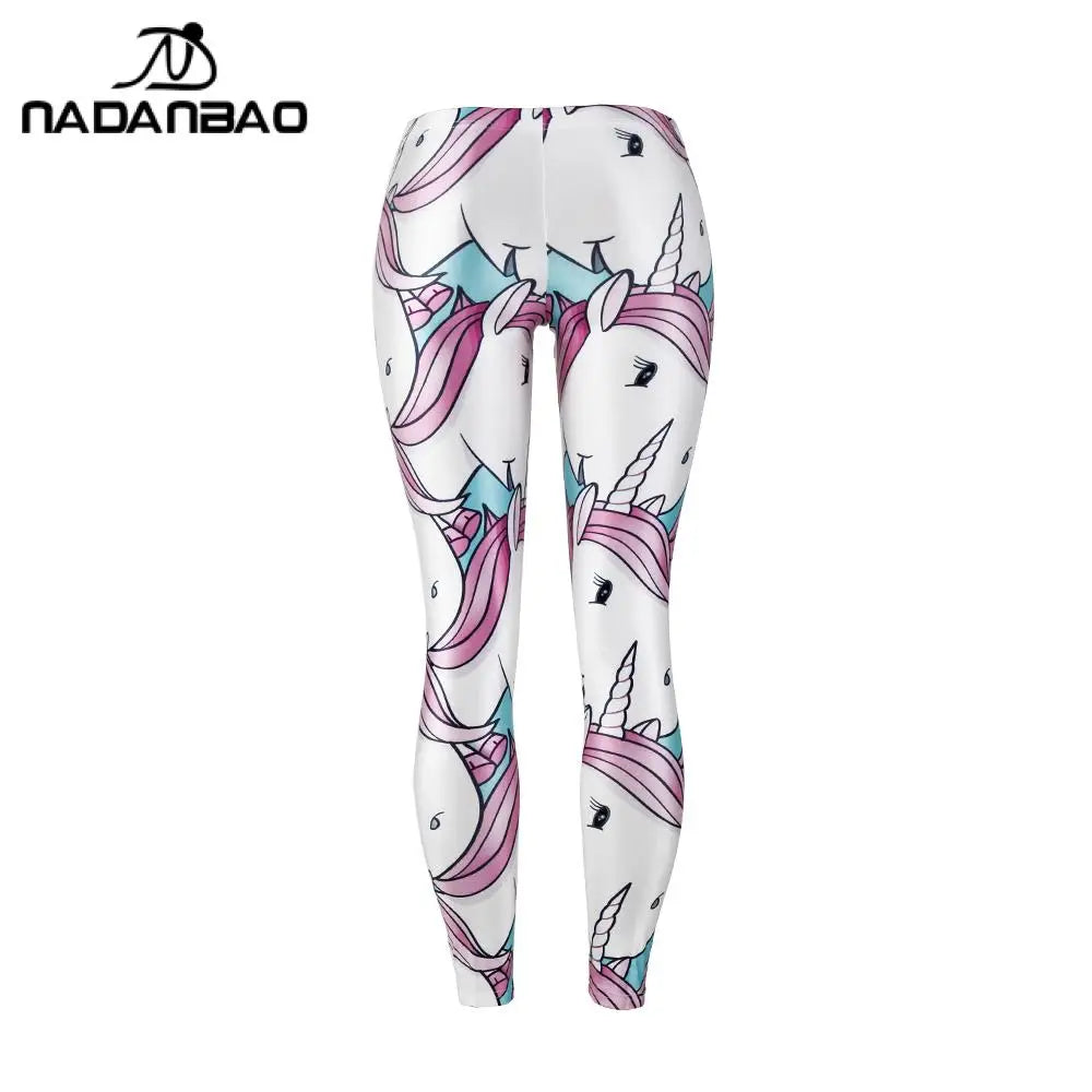 Cute Unicorn Print Leggings