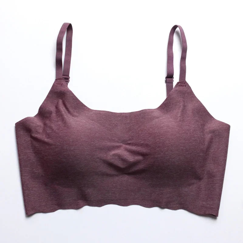 Adjustable Spaghetti Straps Padded Sports Bra