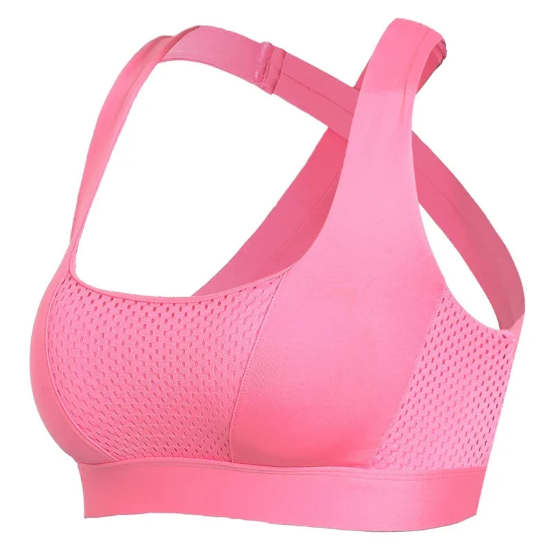 Adjustable Spaghetti Straps Padded Sports Bra