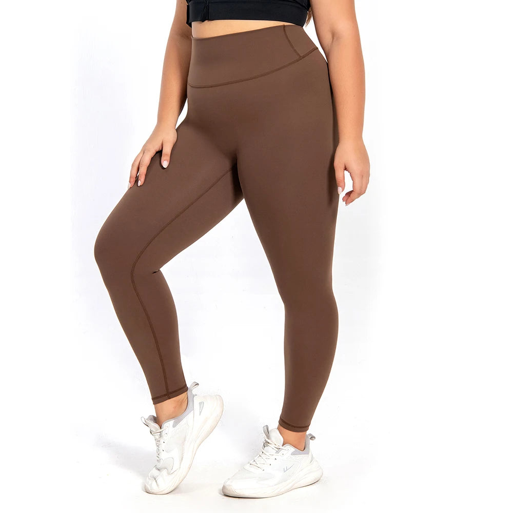 Casual Plain Workout Leggings