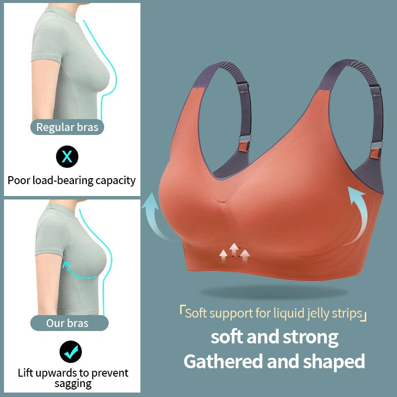 Summer Push-Up Bra: Breathable & Comfortable