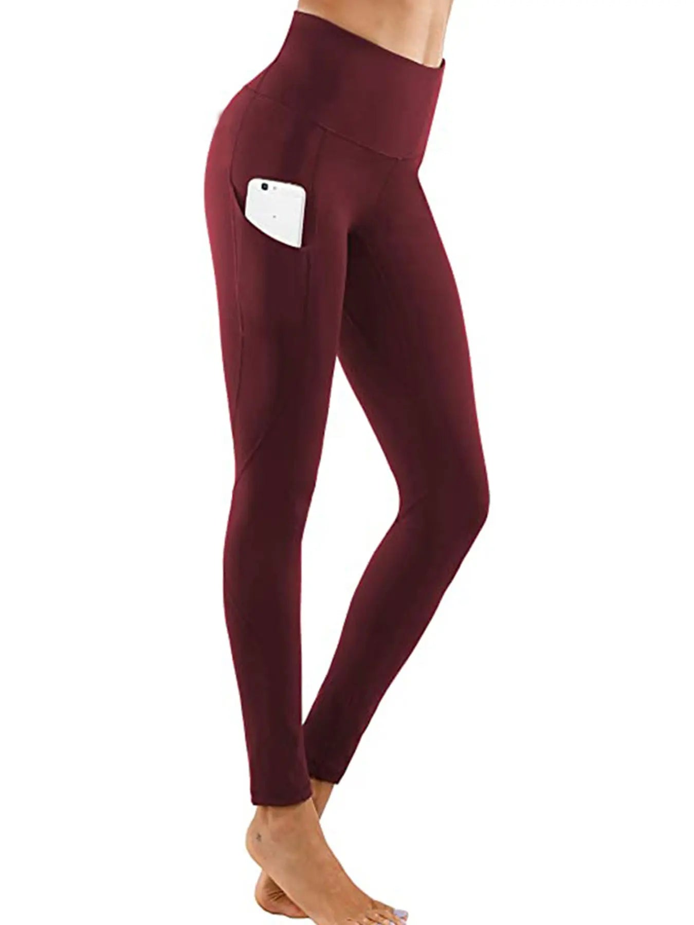 Solid Color Push Up Leggings