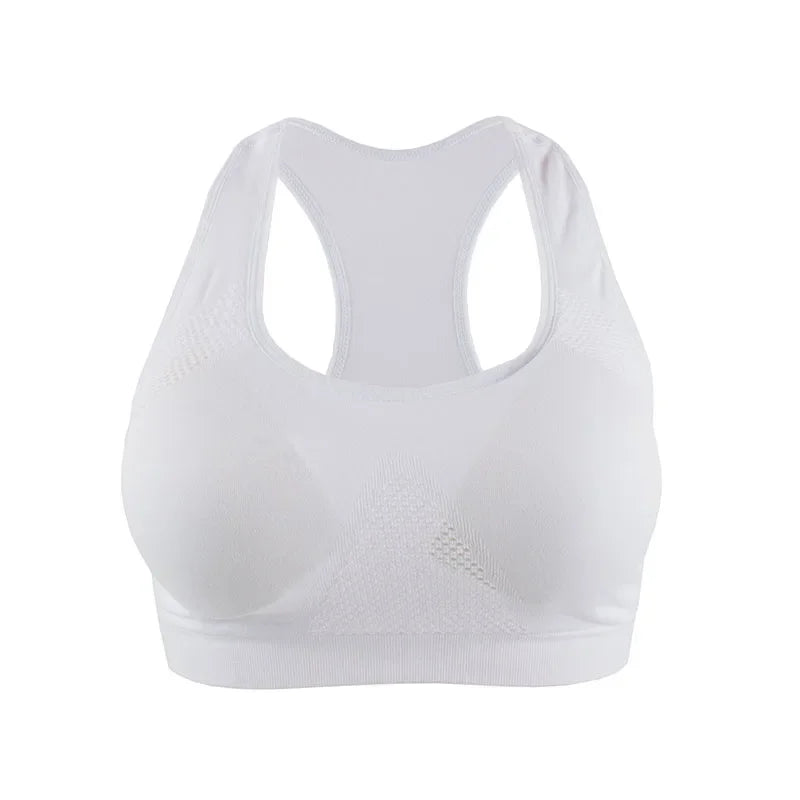 Adjustable Spaghetti Straps Padded Sports Bra