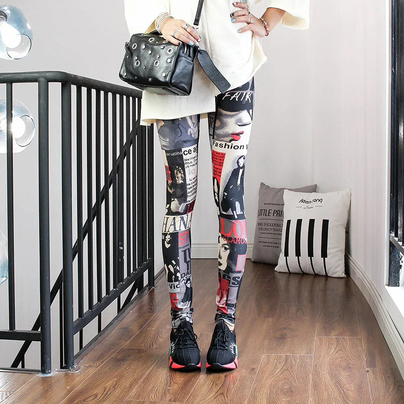 Casual and Colorful Fashion Leggings