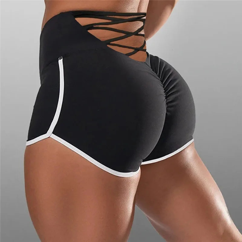 High Waist Sexy Gym Shorts for Women