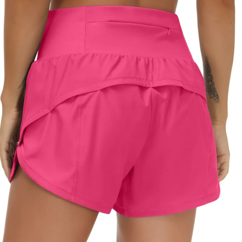 High Waist Athletic Sport Shorts