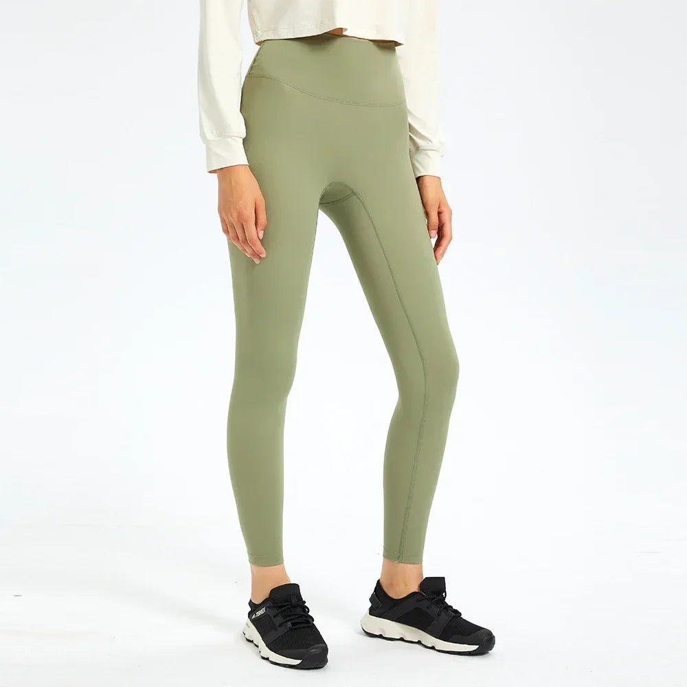 Casual Plain Workout Leggings